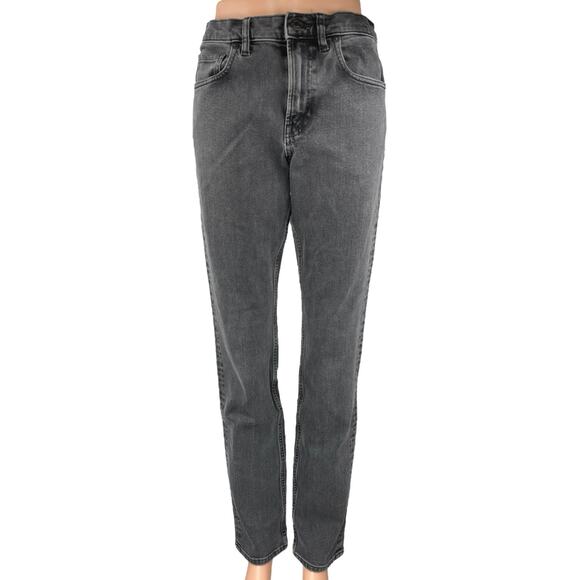 Everlane Denim - Everlane Uniform Women's Black Slim Straight Leg Casual Denim Jeans Size 34